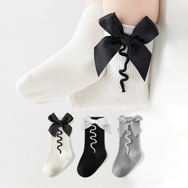 KidBaby Bow Tie Socks