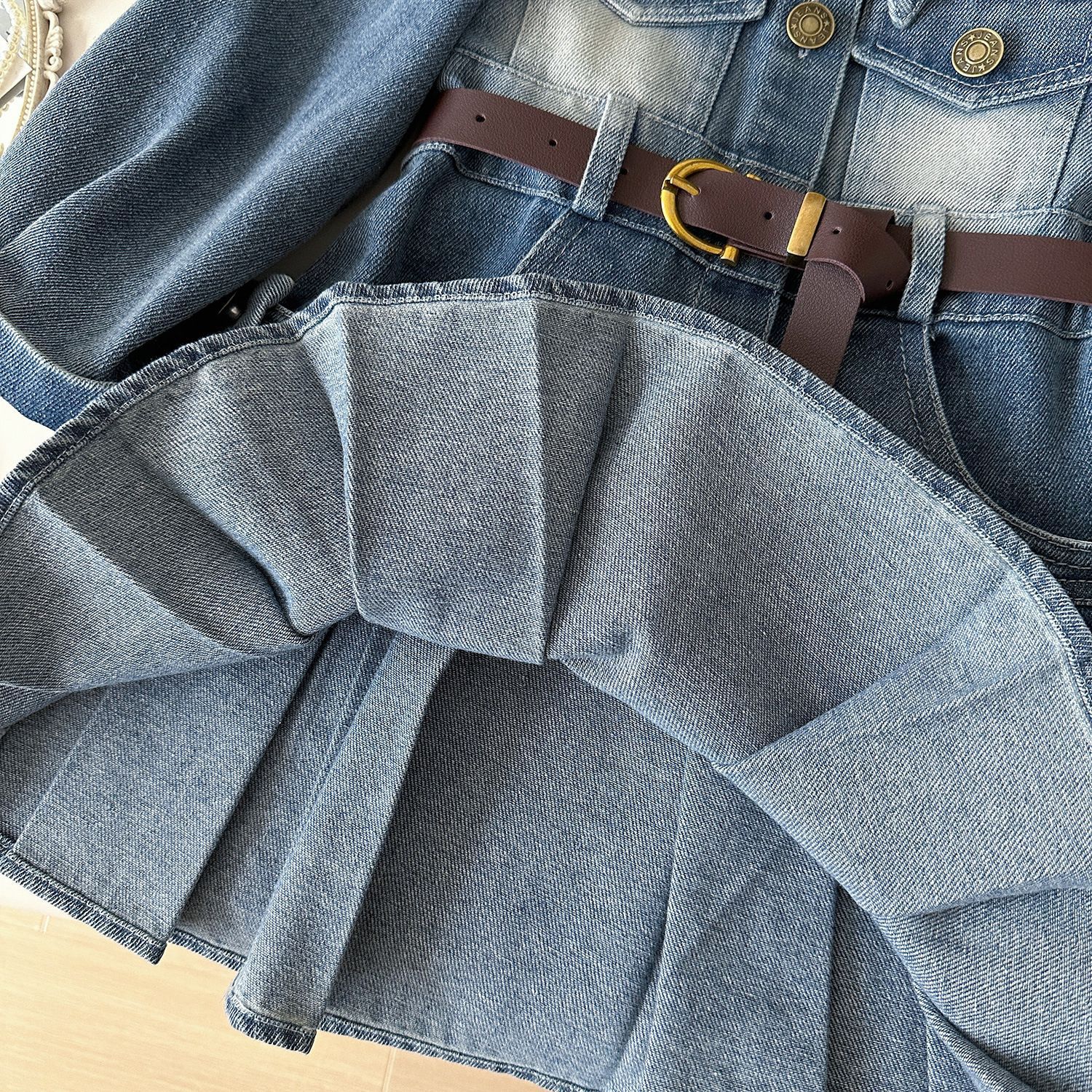 Toddler Girls Denim Dress