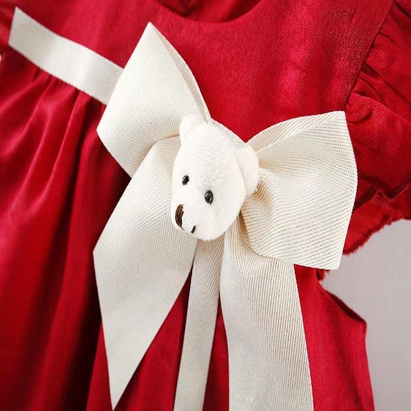 Kid Princess Neck Dress