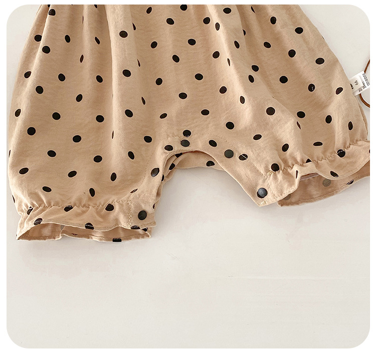 Baby Girl Polka Dot Romper