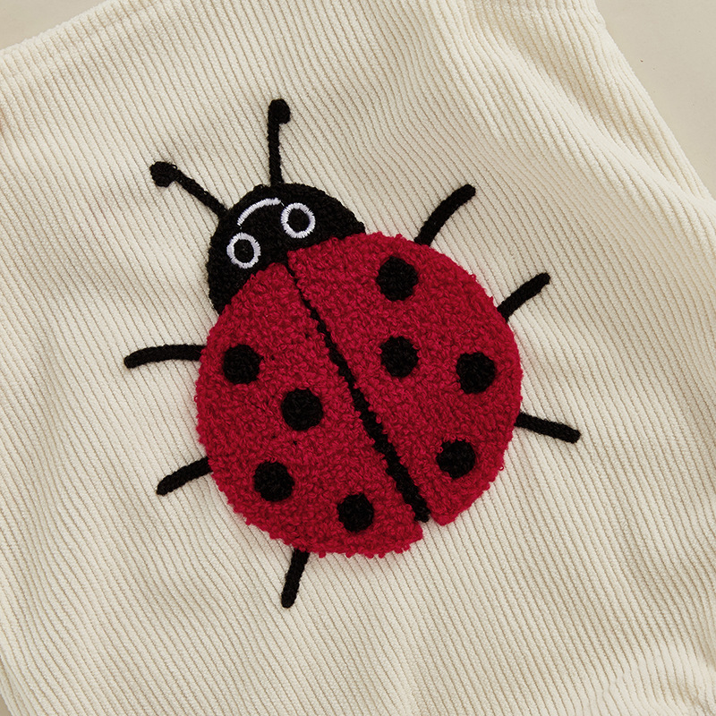 Baby Animal and Plant Embroidered Bodysuit