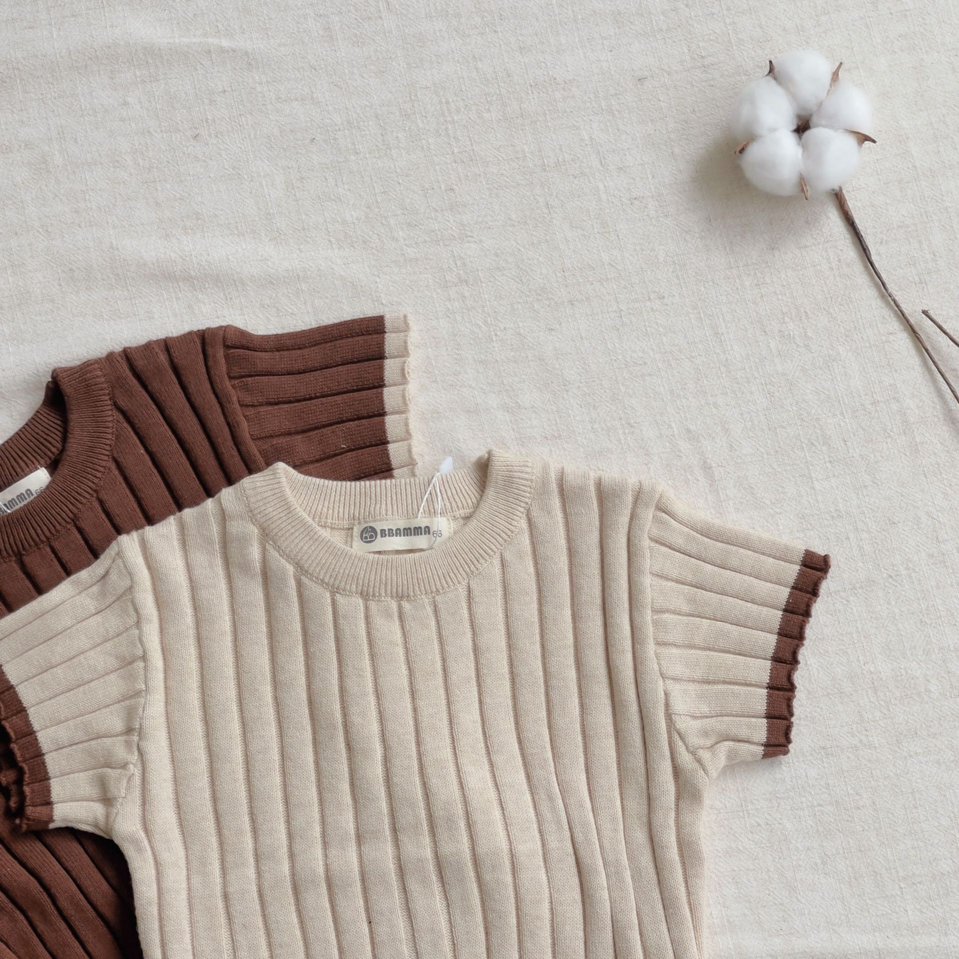 Baby Girls Heart Hollow Sweater Bodysuit