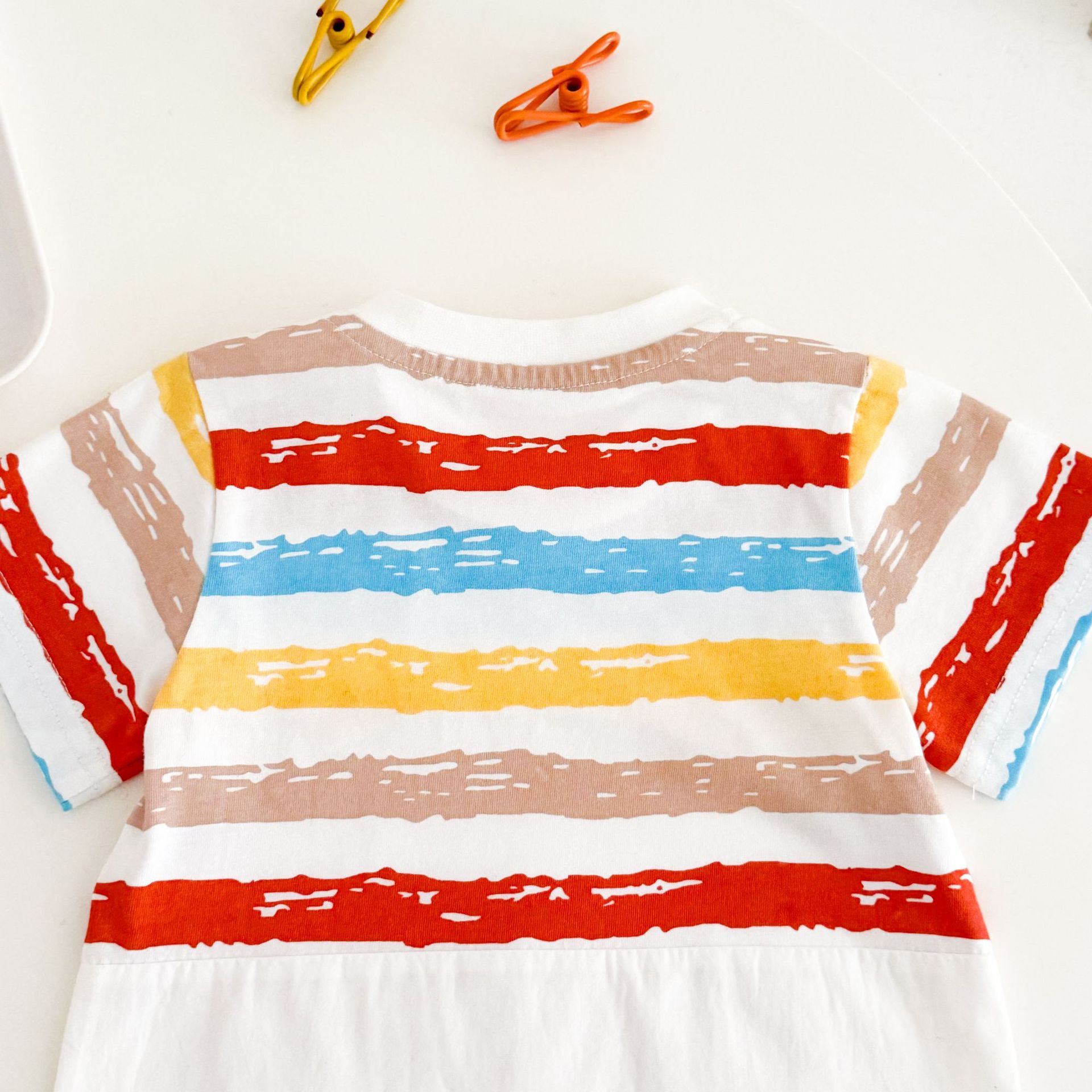 Baby Fake Two Pieces Tomato Romper