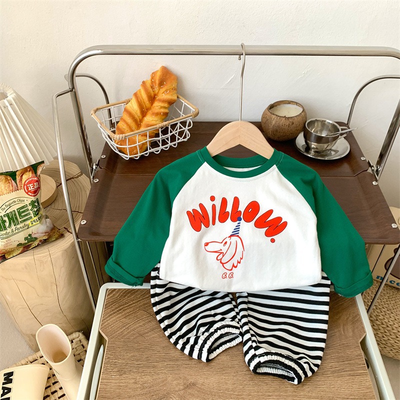 Toddler Animal Contrasting Sweatshirt