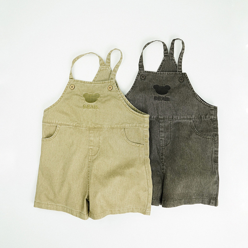 Toddler Vintage Bear Overalls