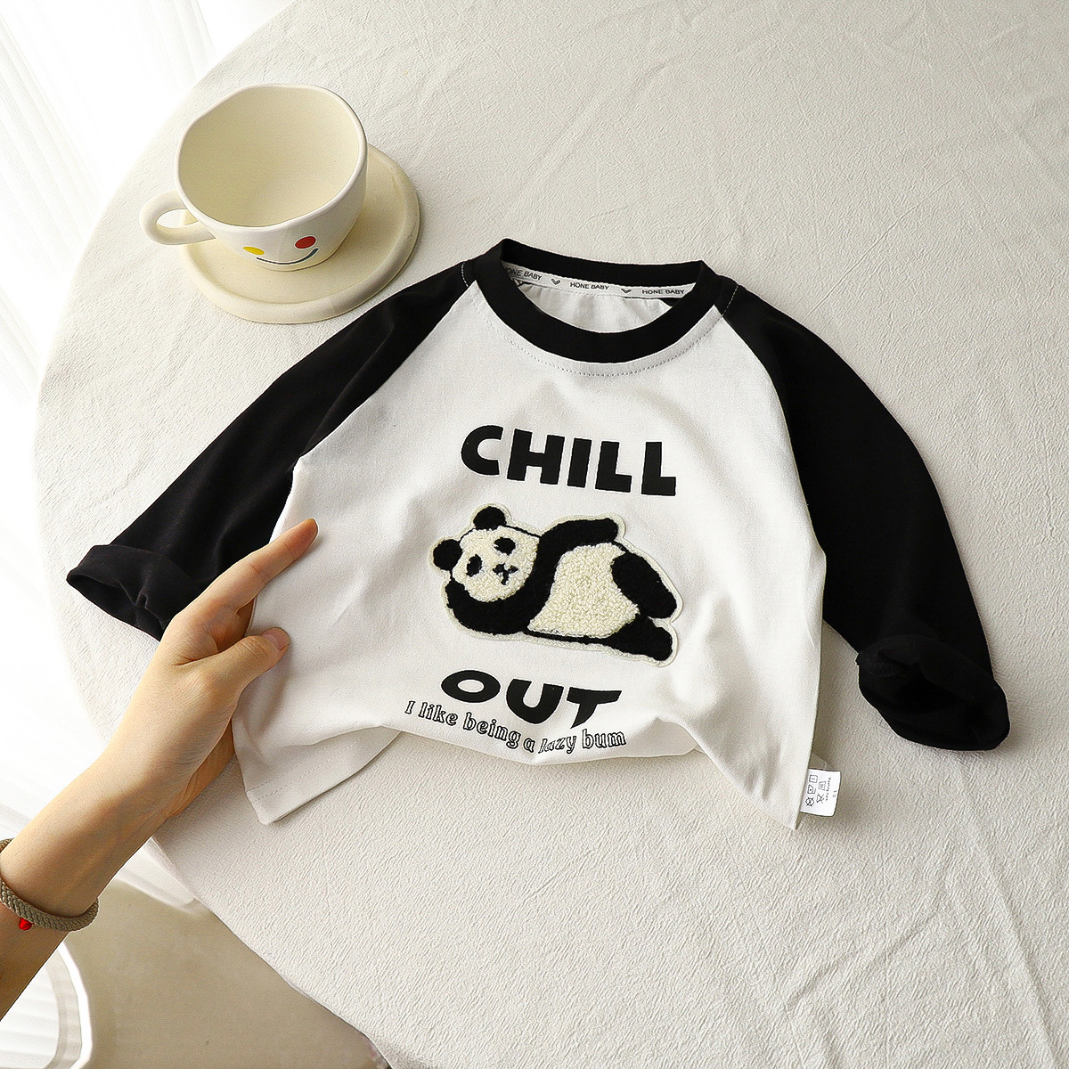 Boy Contrast Color Patchwork T-shirt