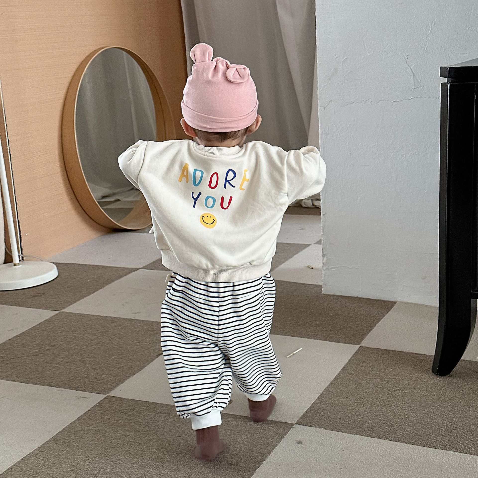 Baby Toddler Bear Cardigan Hooded Sweatshirt