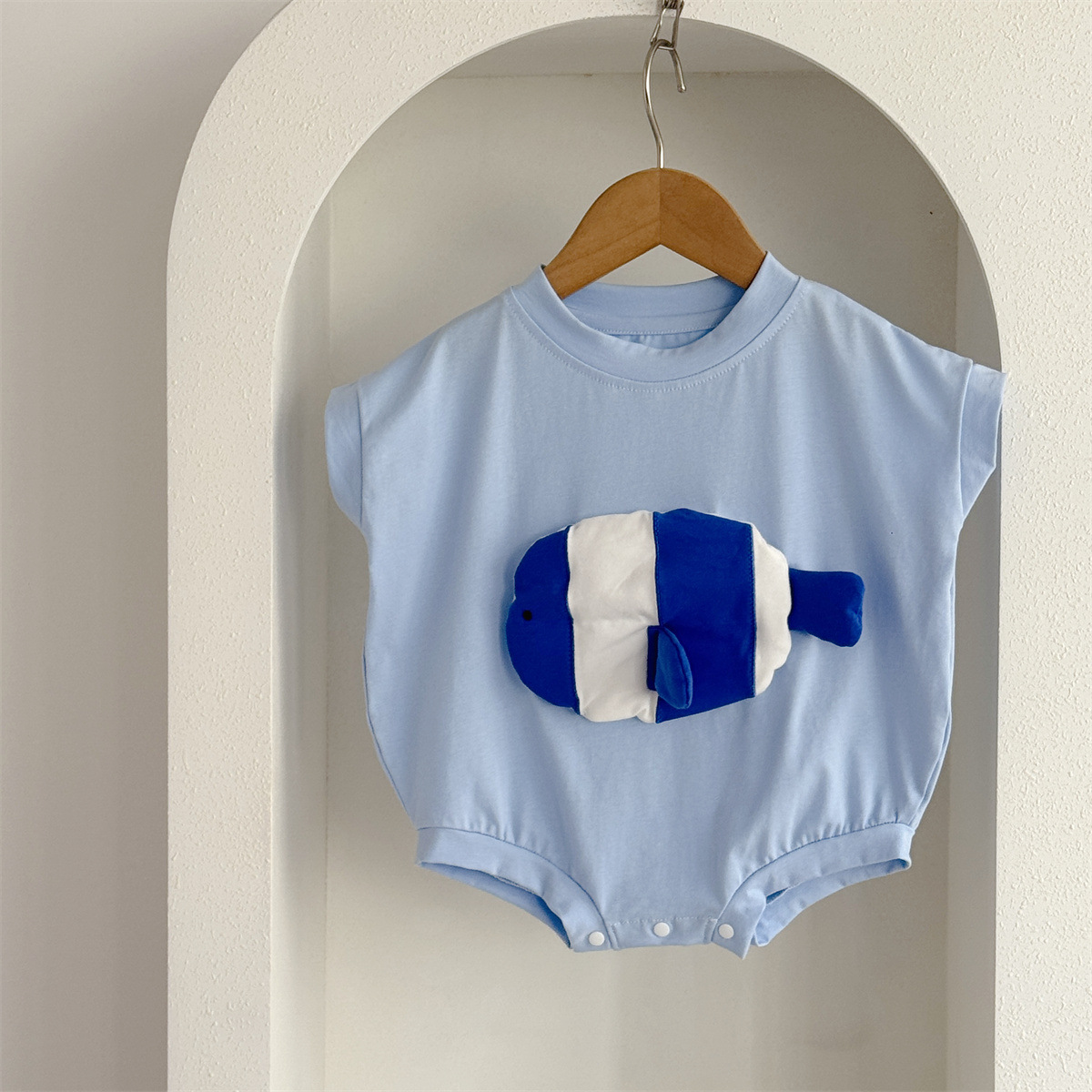 Baby Animal Flower Bodysuit