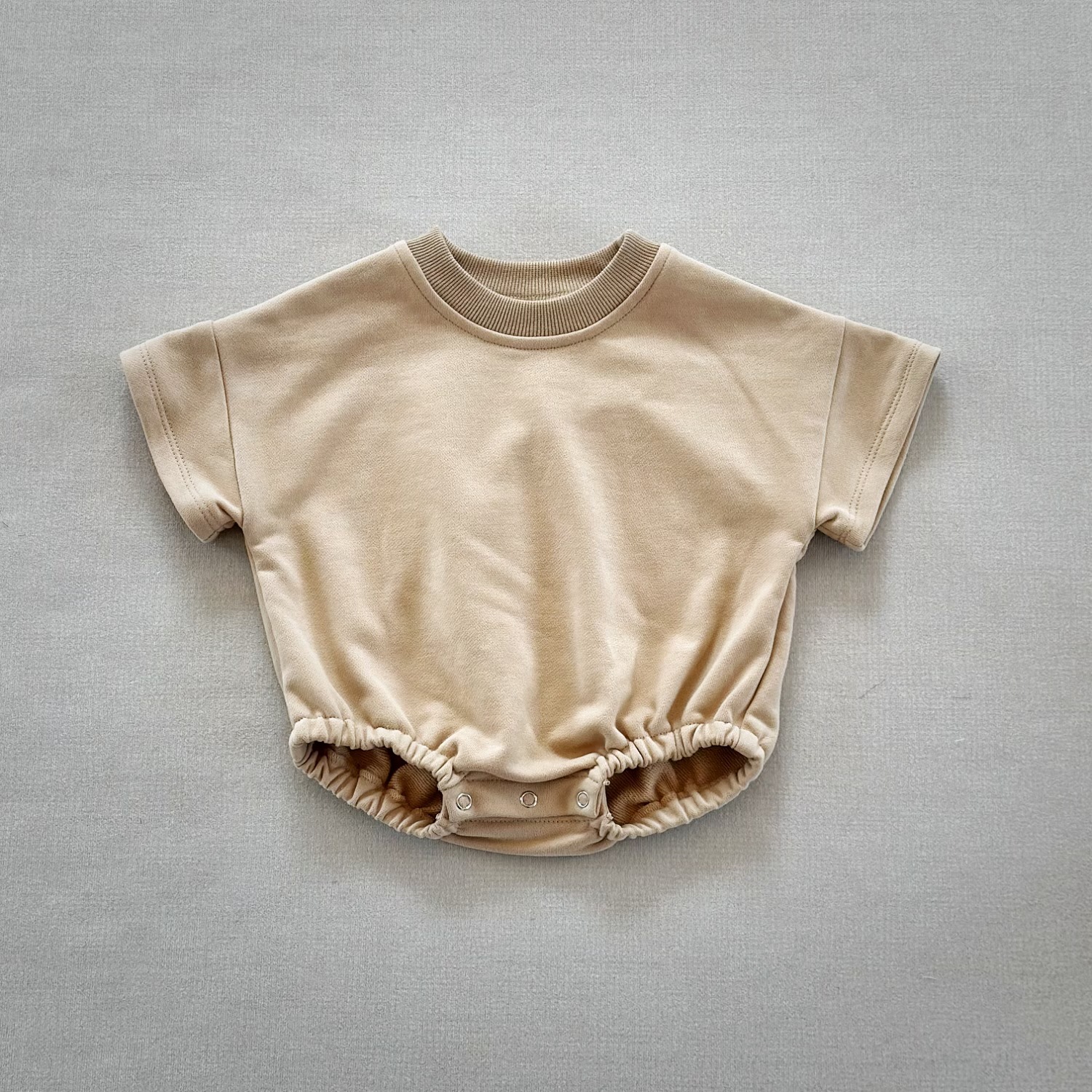 Baby Solid Color Comfort Loose Bodysuit