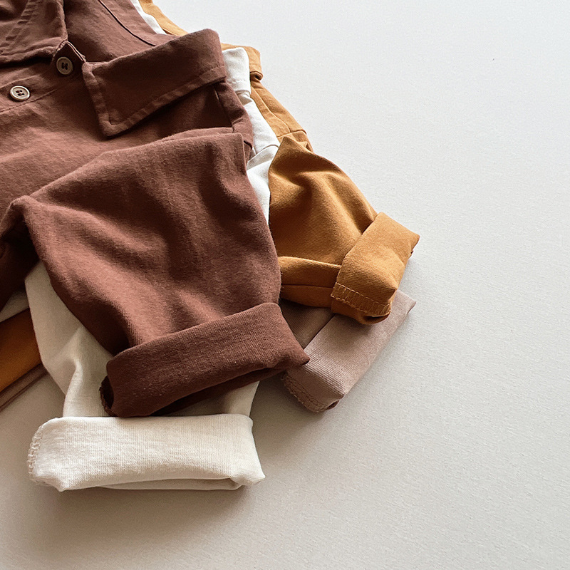 Kid Solid Color Polo Shirt