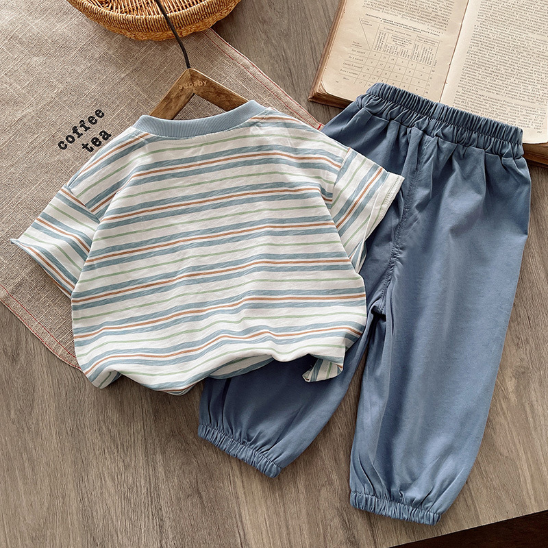 Baby 2-Piece Cat Stripe Set