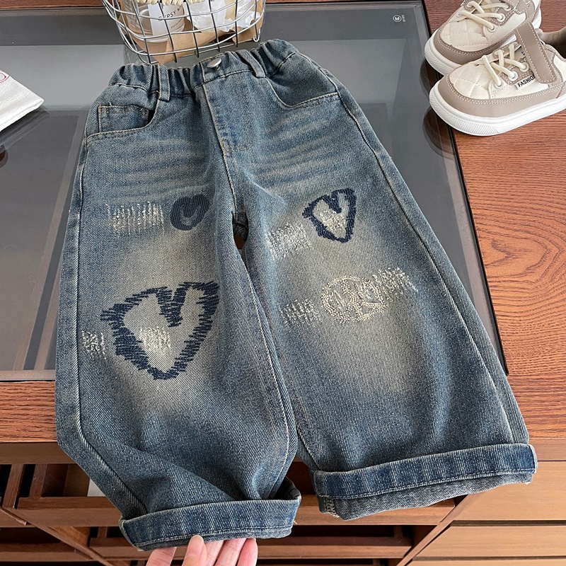 Toddler Girl Love Jeans