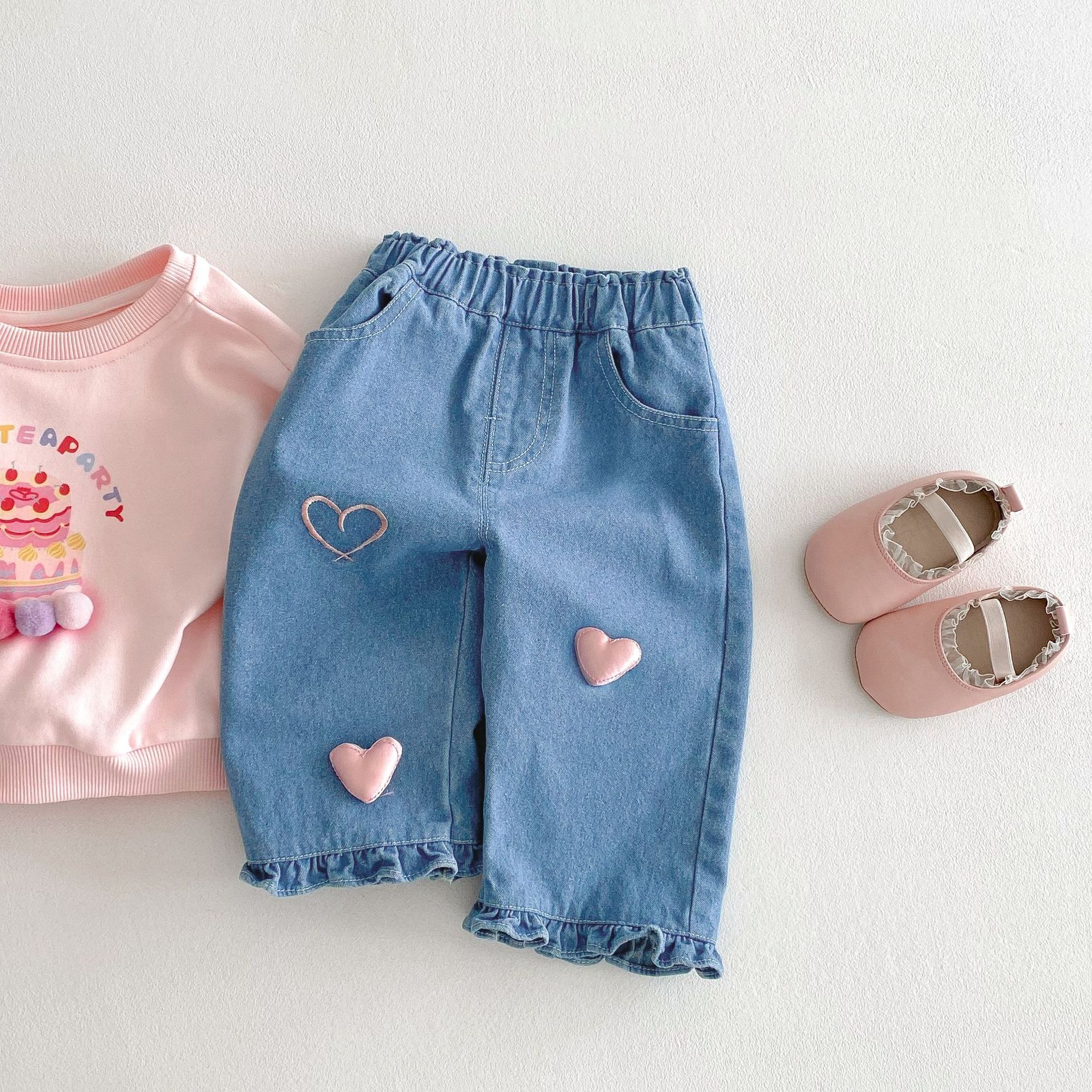 Baby Toddler 3D Heart Pants