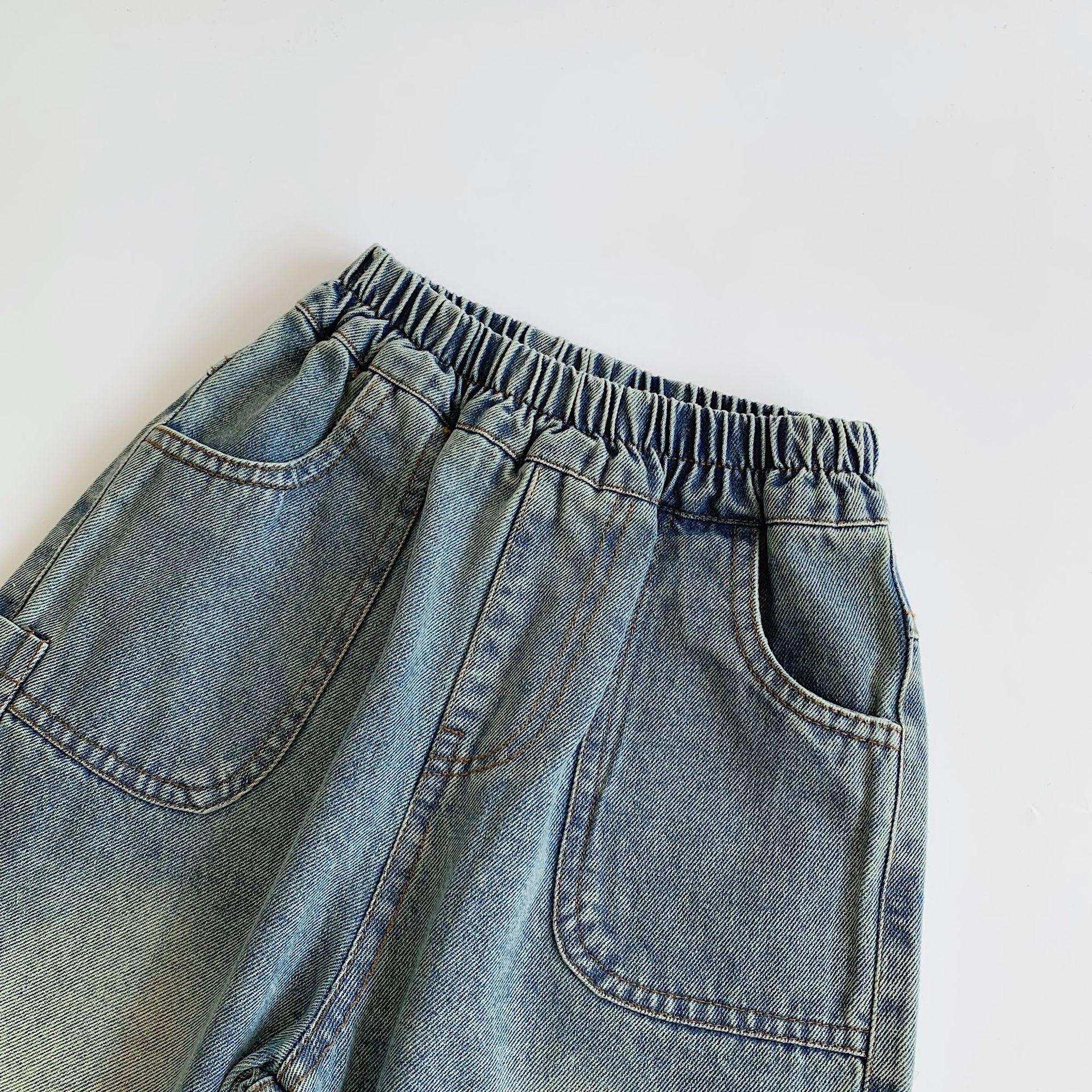 Kid Pocket Casual Jeans