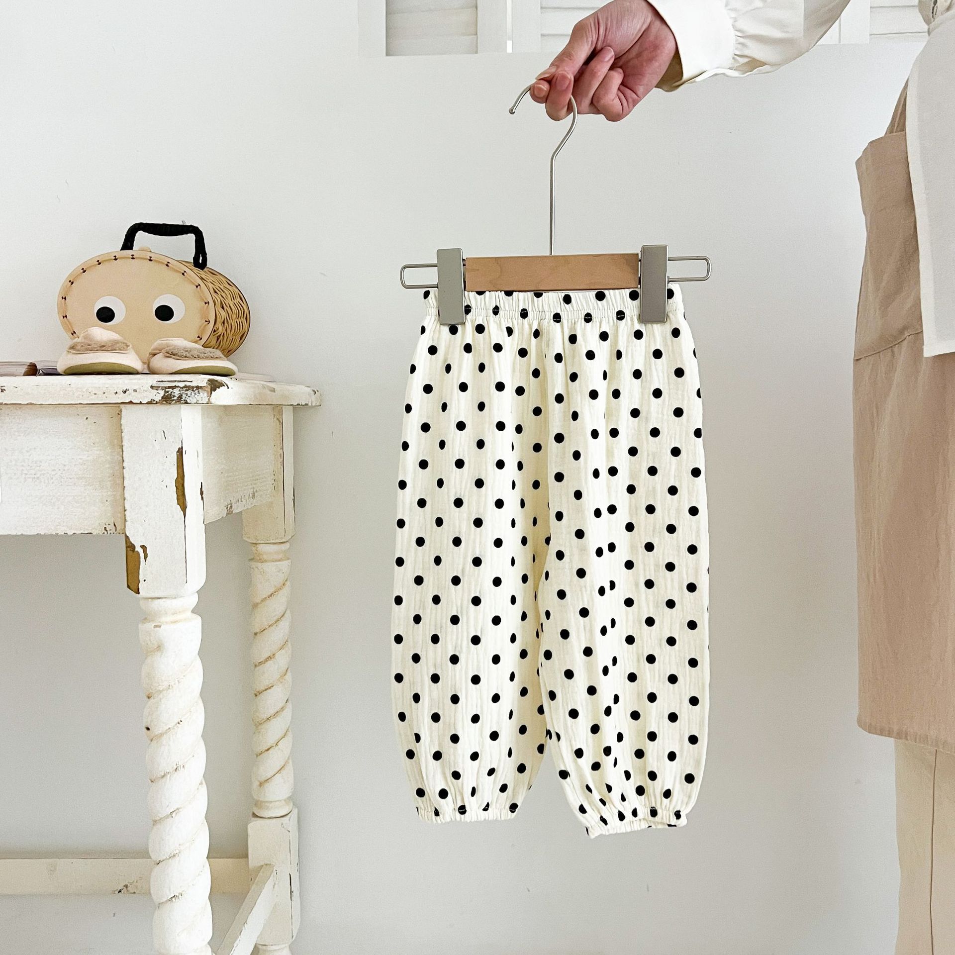 Toddler Apple Dots Florals Pants