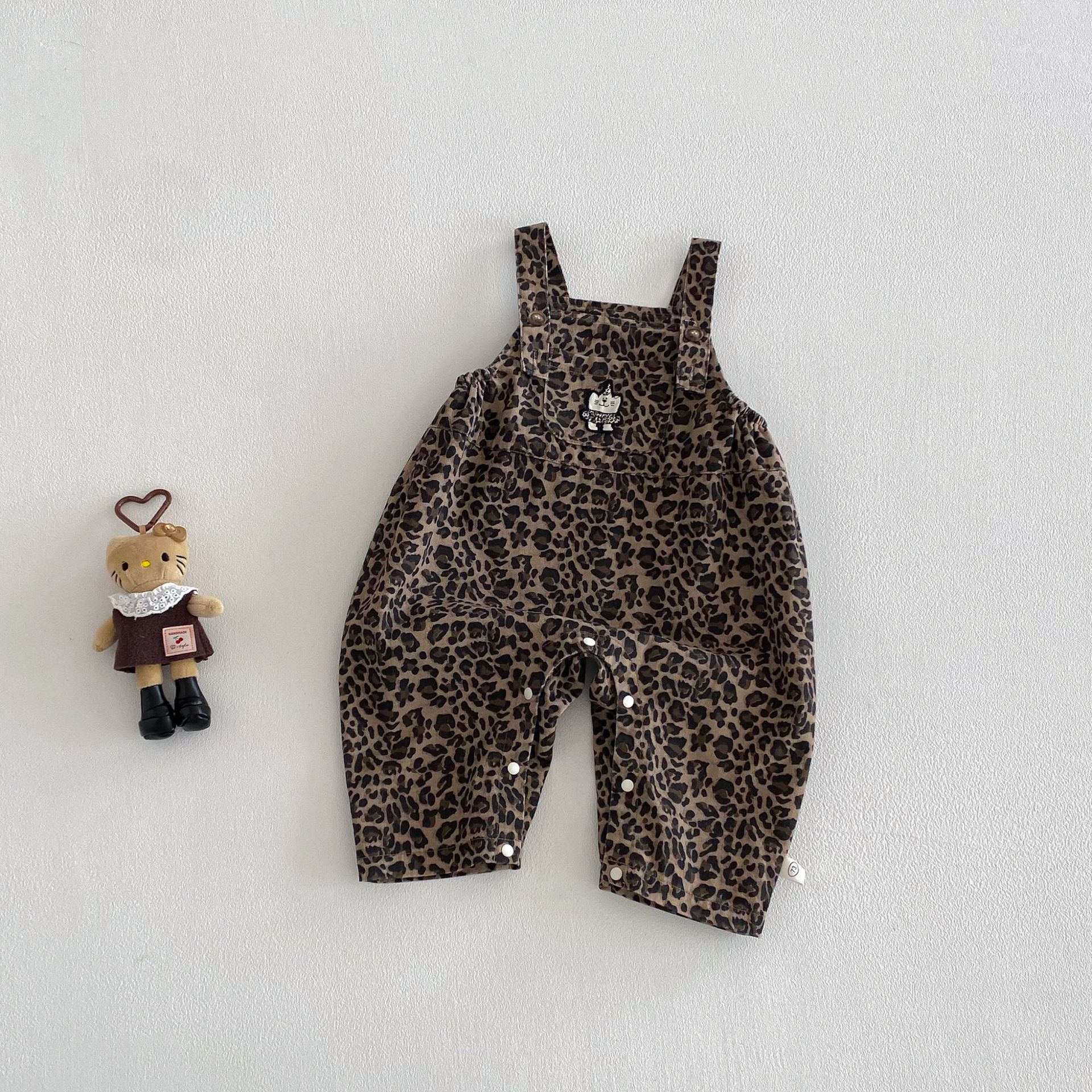Baby Leopard Romper/Jacket/Overalls