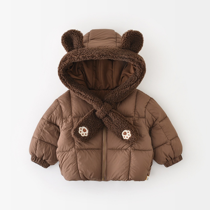 Baby & Toddler Paw Print Scarf Outerwear