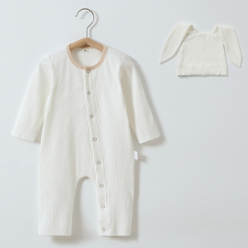 Bunny Ears Baby Newborn Romper ( send hat )