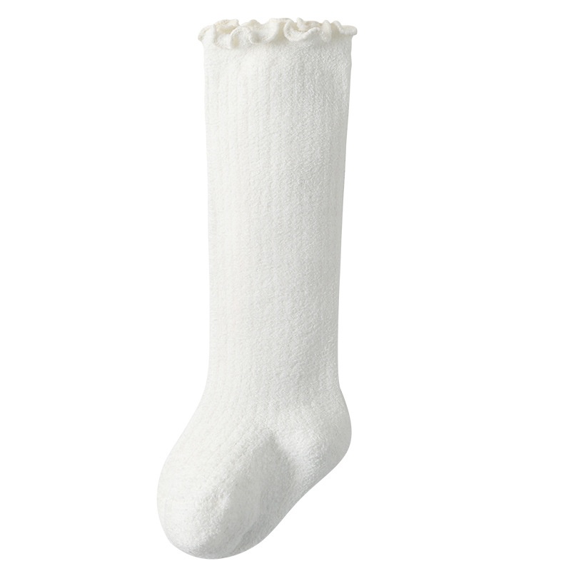 Baby Newborn Knee High Plush Stockings