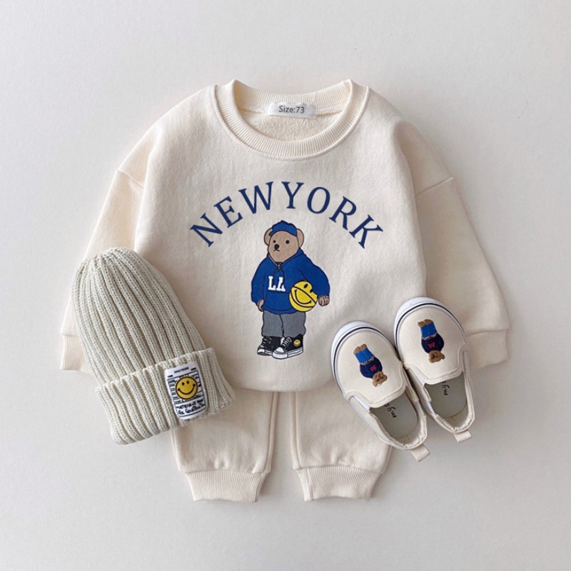 2-Piece Baby Toddler Sweatshirt Set