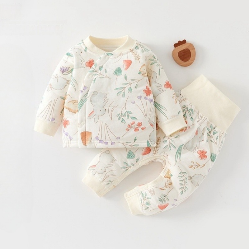 Baby Warm Squirrel Print 2-Piece Set