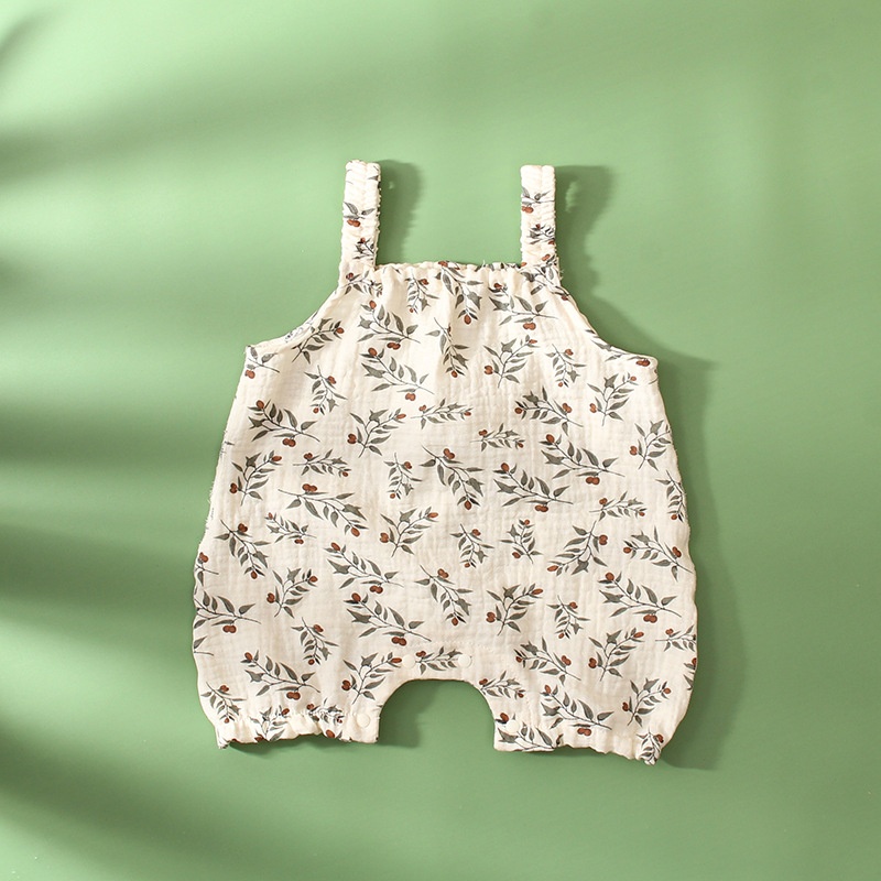 Baby Floral Sling Romper