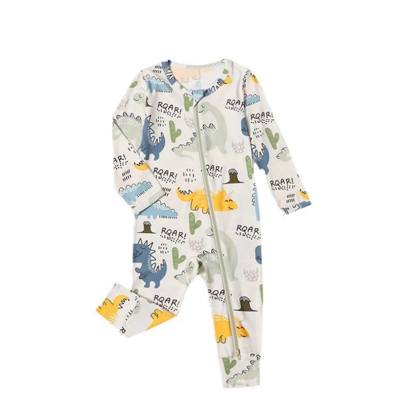 Baby Dinosaur Print Romper