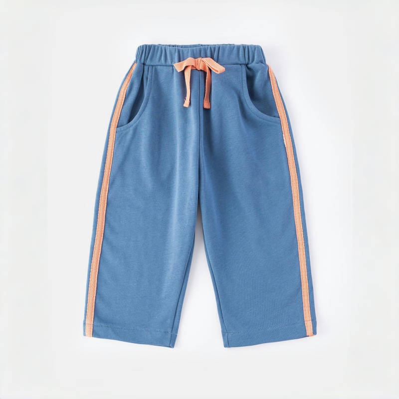 Baby Toddler Bow Tie Stripe Patchwork Pant