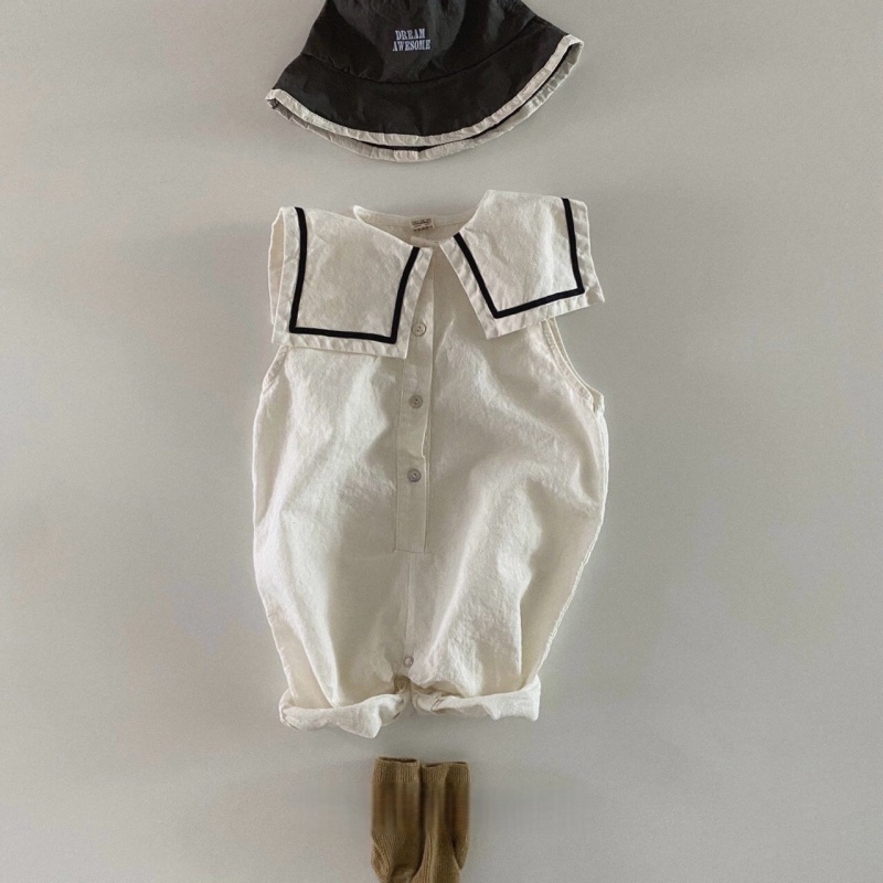 Baby Navy Style Romper