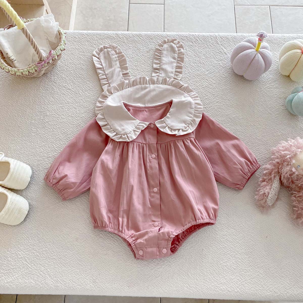 Baby Girl Collared Princess Dress