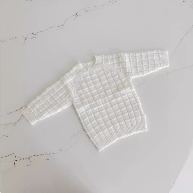 Baby Knitted Sweater Top & Overalls