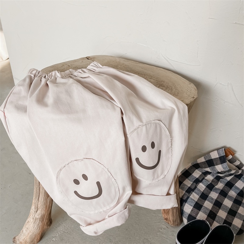 Baby Children's Smiley Face Casual Pant