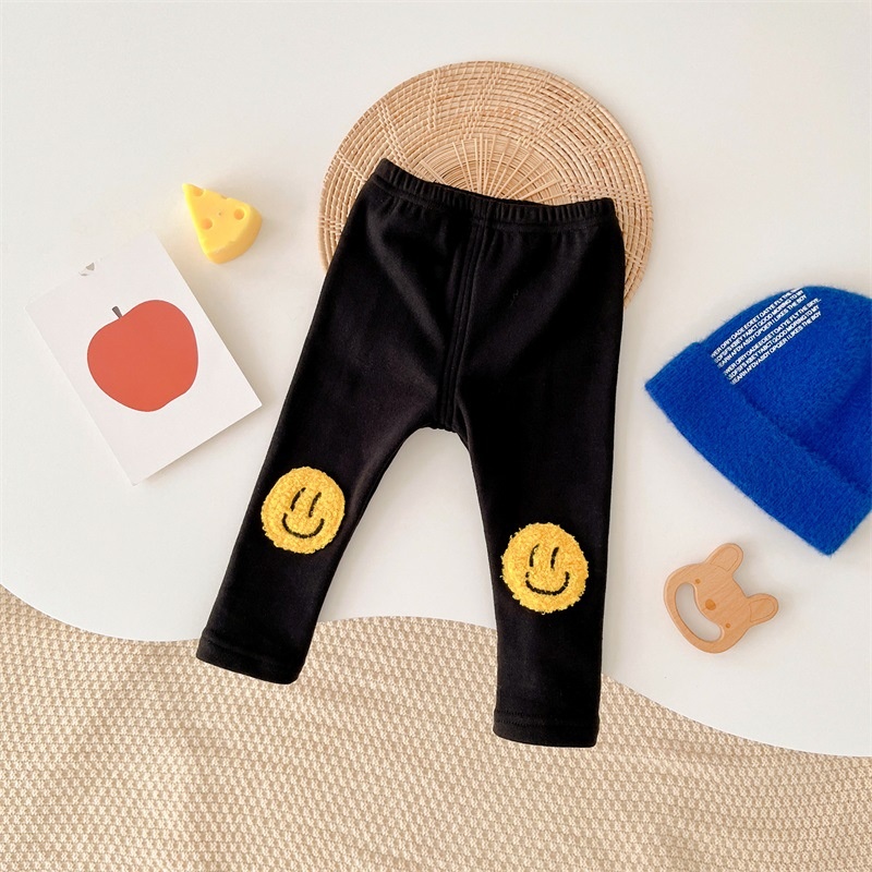 Baby Smiley Face Warm Pants