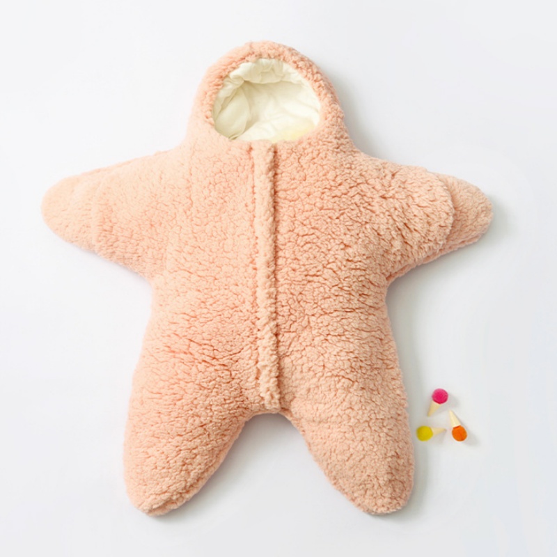 Newborn Baby Warm Starfish Romper Sleeping Bag