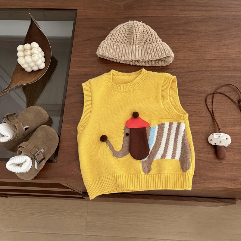 Baby Toddler Knitted Vest Sweater