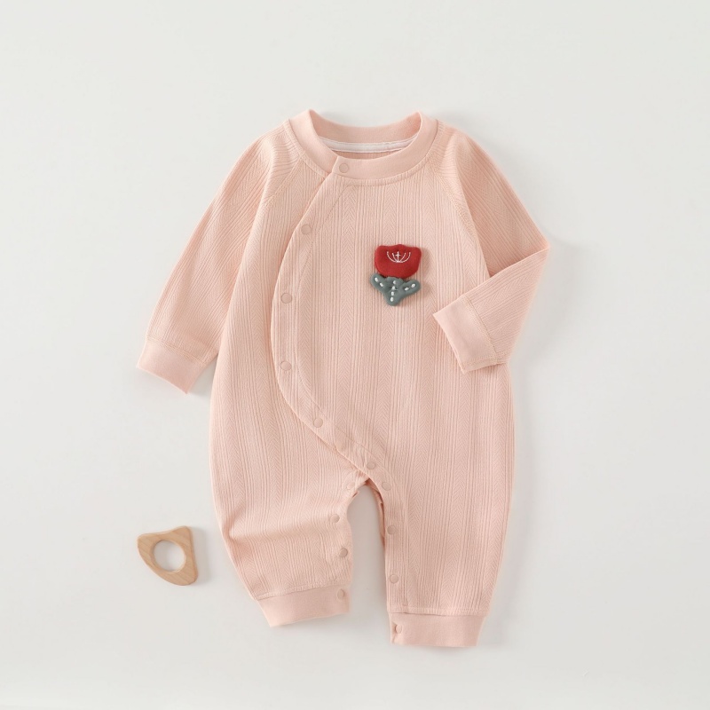 Baby Solid Color 3D Cartoon Romper