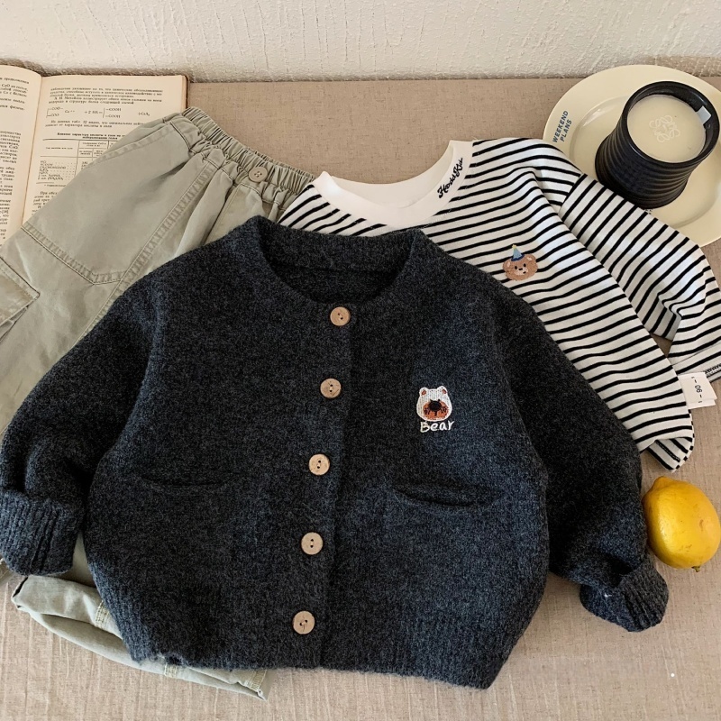 Children's Cardigan Knit Sweater Jacket