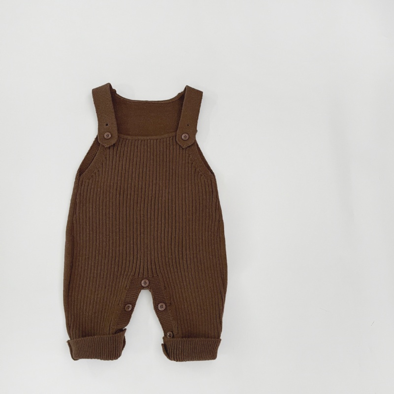 Baby Knit Sweater Overalls
