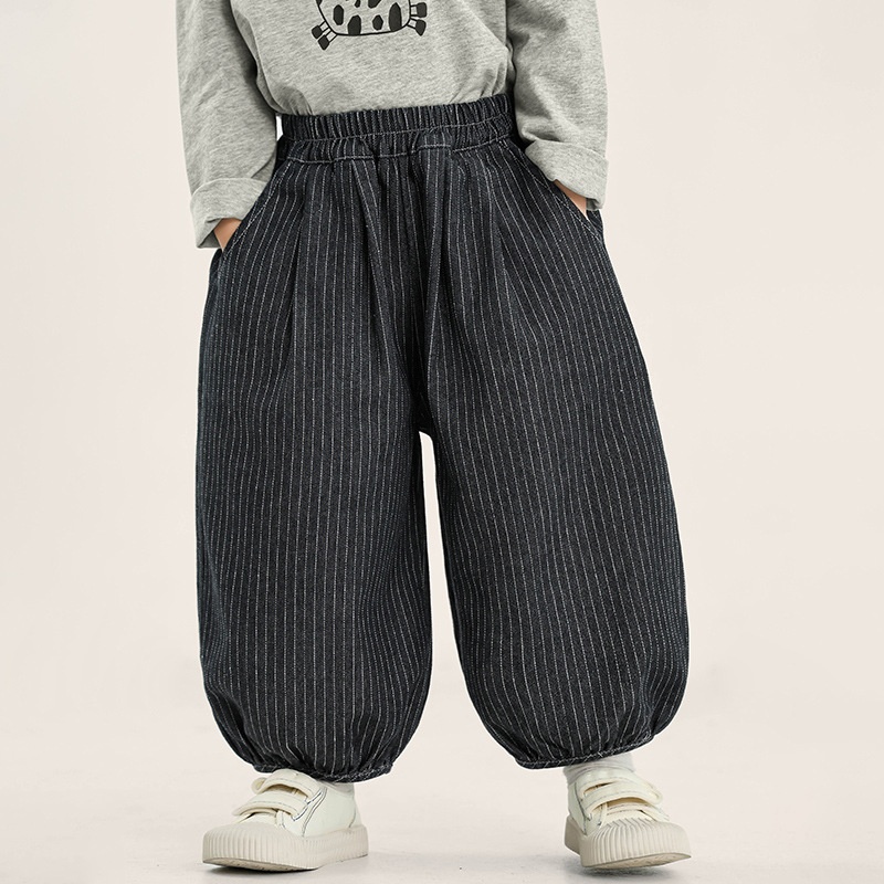  Kids Striped Harem Pants
