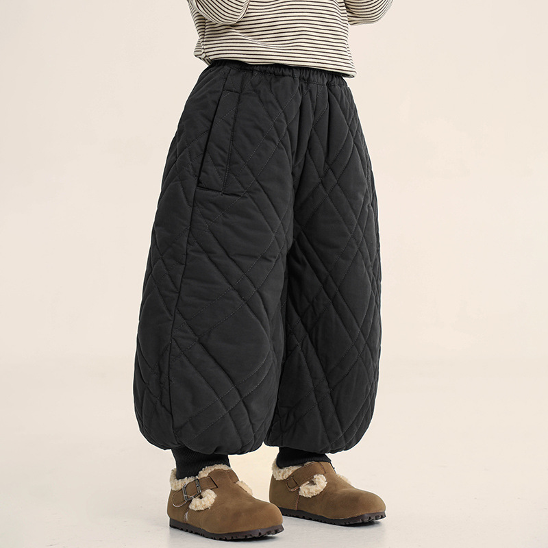 Baby Kids' Fleece-Lined Cuffed Pants