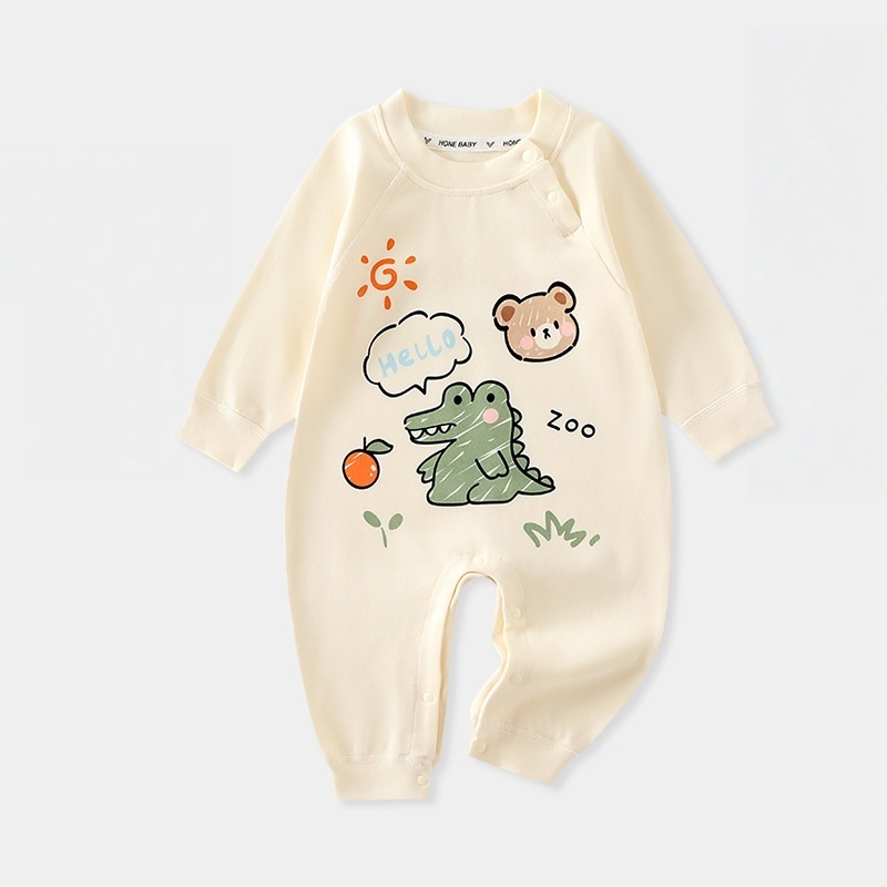 Baby Toddler Zookeeper Print Romper