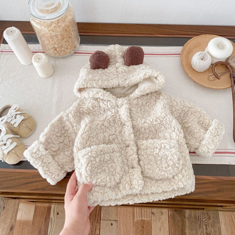 Baby & Kids Bear Ear Fleece Outerwear