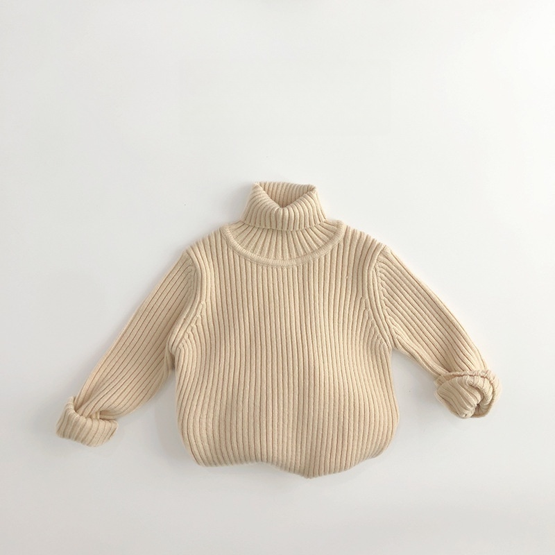 Baby & Kids Multi-Color High-Neck Base Layer Sweater