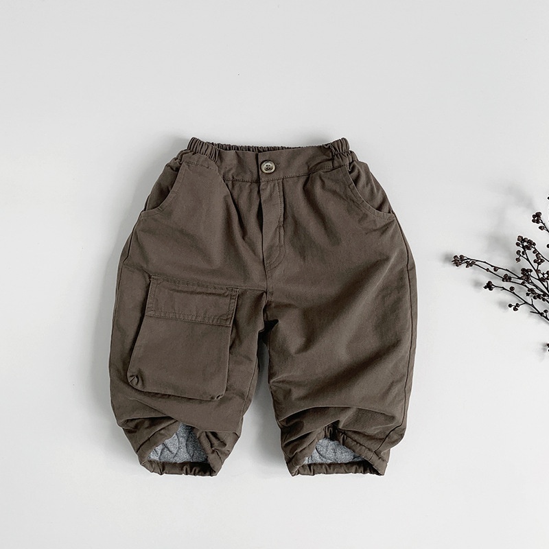 Baby & Kids Warm Thickened Work Pants