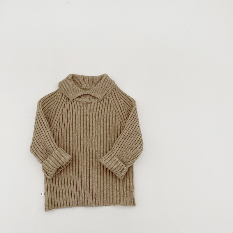 Baby and Toddler Warm Collared Sweater