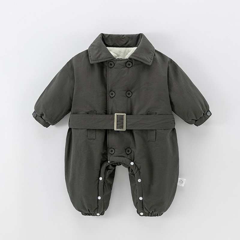 Baby Thick Waistband Workwear Romper