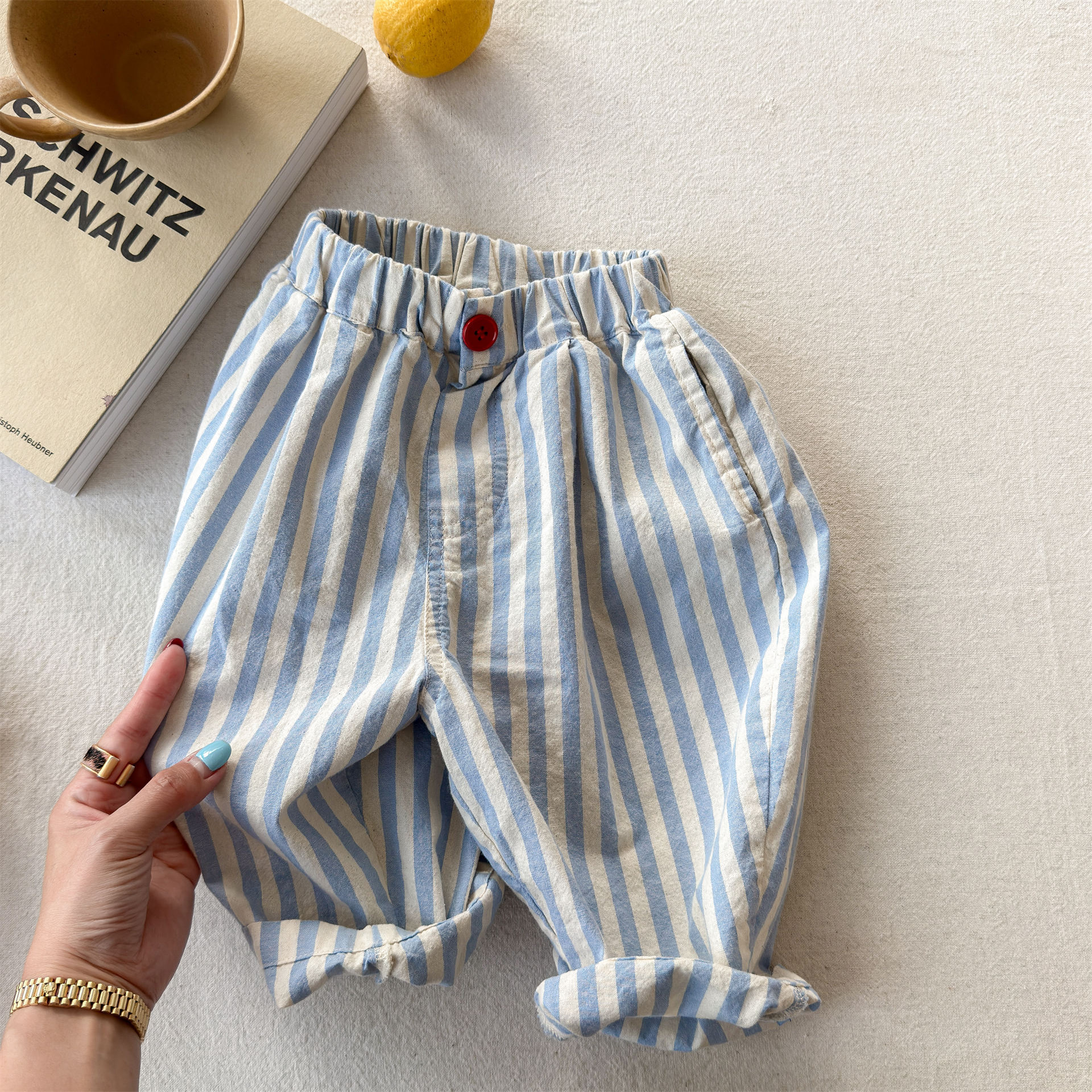 Kids Stripe or Denim Pants