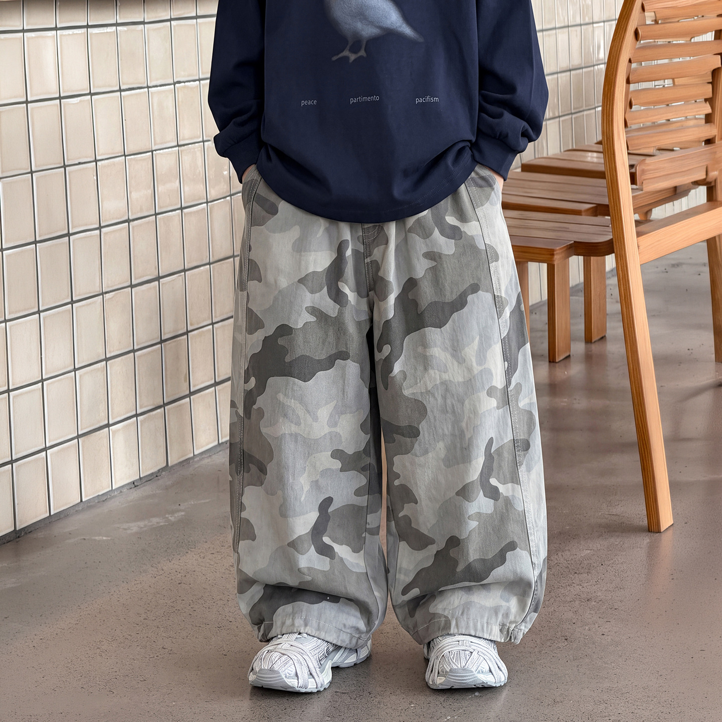 Kids Camouflage Cargo Pants