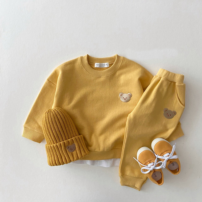 Baby Toddler Bear 2-Piece Sweater Set