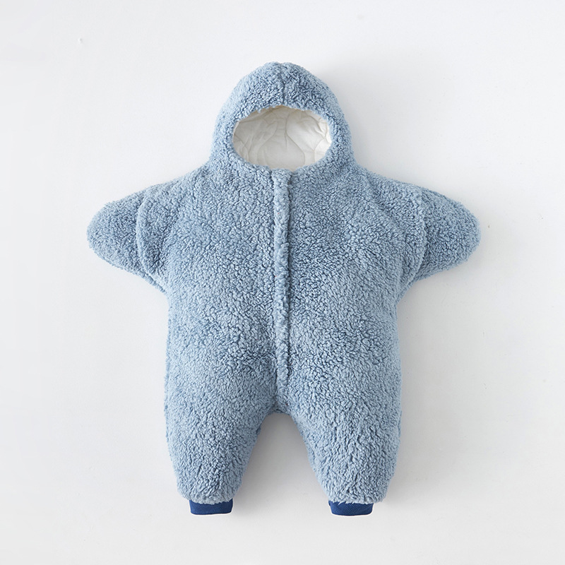 Newborn Baby Starfish Multicolor Romper Sleeping Bag